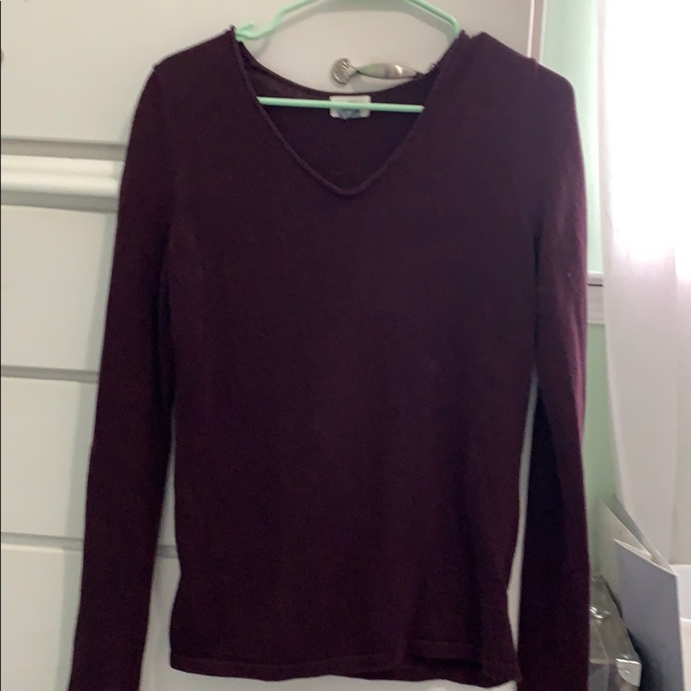 Plum sweater